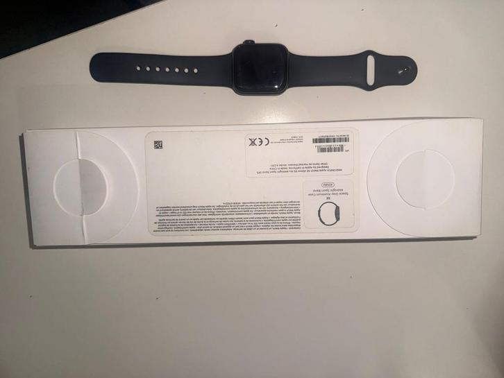 Apple Watch SE 40mm, Sieraden, Tassen en Uiterlijk, Smartwatches, Zo goed als nieuw, iOS, Zwart, Afstand, Calorieverbanding, Conditie