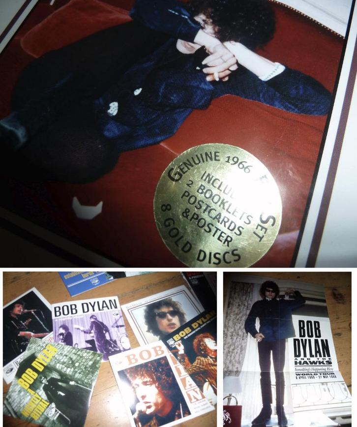 cd Bob Dylan SndBrd 1966 Scorpio Box Compleet 8x GoldDiscs, Cd's en Dvd's, Cd's | Rock, Zo goed als nieuw, Poprock, Ophalen of Verzenden