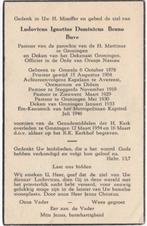 pastoor Ludovicus Buve 1878 Groenlo + 1954 Groningen, 75 jr, Verzamelen, Bidprentjes en Rouwkaarten, Verzenden