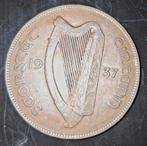 Ierse 1937 Penny, Ophalen of Verzenden, Overige landen, Losse munt