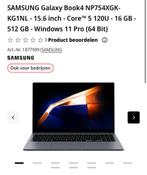 Splinternieuwe Samsung Galaxy Book4 - 15.6 inch, Computers en Software, Windows Laptops, Met videokaart, 2 tot 3 Ghz, Nieuw, Ophalen of Verzenden