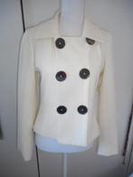 Creme kleur jasje, Kleding | Dames, Jasjes, Kostuums en Pakken, Maat 38/40 (M), Wit, Ophalen of Verzenden, Zo goed als nieuw