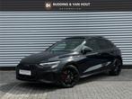 Audi A3 Sportback 45 TFSIe S-Line Pano Matrix Sfeer Cam BTW, 4 cilinders, Leder en Stof, Zwart, 245 pk