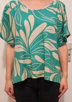 Blouse kleur groen creme, maat 44, merk didi, Kleding | Dames, Maat 42/44 (L), Didi, Ophalen of Verzenden, Gedragen