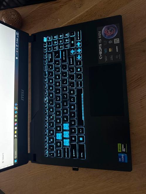 Laptop Msi cyborg 15 A12V, Computers en Software, Windows Laptops, Zo goed als nieuw, 15 inch, Ophalen
