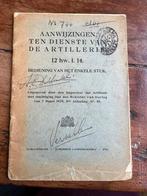 Nederlands voorschrift 12 cm howitzer voorschrift artillerie, Verzenden, Nederland, Embleem of Badge