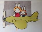 Wandplank nijntje in vliegtuig, Ophalen, Zo goed als nieuw, Wanddecoratie