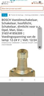 Bosch voet dimschakelaar  voor div oldtimers, Ophalen of Verzenden, Nieuw, Dompelpomp