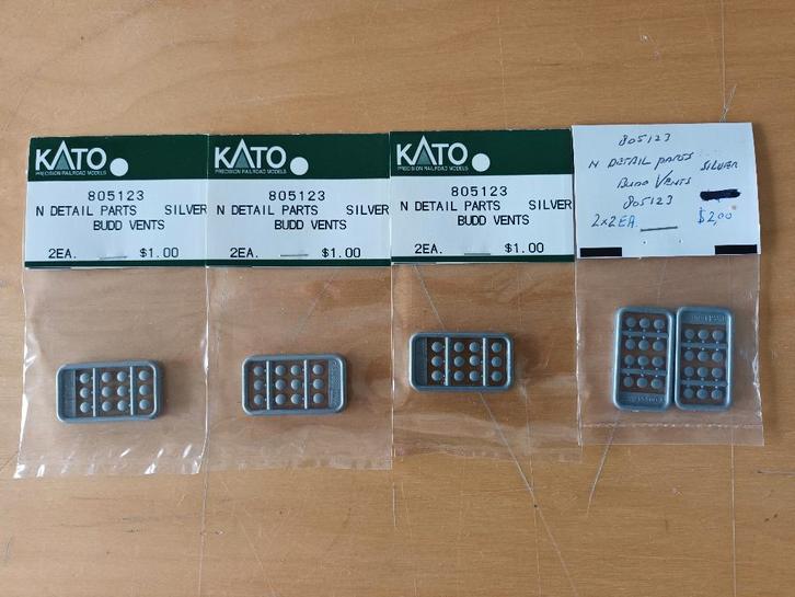 Kato USA Spare parts, Hobby en Vrije tijd, Modeltreinen | N-Spoor, Nieuw, Overige typen, Gelijkstroom, Overige merken, Ophalen of Verzenden