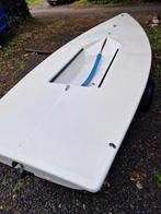 Laser zeilboot compleet met helling trailer, Watersport en Boten, Zeilen en Zeiltoebehoren, Ophalen, Gebruikt, Grootzeil, Minder dan 15 m²