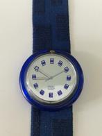 Retro Pop Swatch blauw jaren '90, Verzenden, Zo goed als nieuw