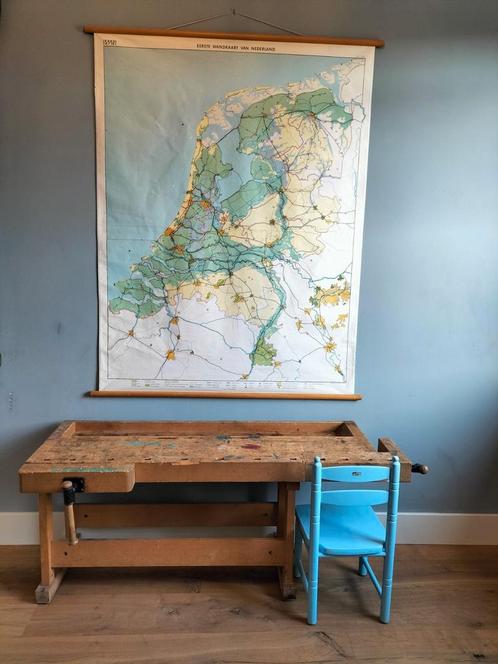 Antiek/vintage stoeltje Herlag, Kinderen en Baby's, Kinderkamer | Tafels en Stoelen, Gebruikt, Stoel(en), Ophalen