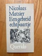 Boek Een gebreid echtpaartje - Nicolaas Matsier, Ophalen of Verzenden, Zo goed als nieuw, Nederland