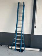 Ladder 3x12 in goede staat, Doe-het-zelf en Verbouw, Ladders en Trappen, Ophalen, Zo goed als nieuw, Ladder, Opvouwbaar of Inschuifbaar