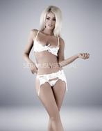 Me Seduce ``AMELIE`` Lingerie Set maat XXL/XXXL (759), Me Seduce, Ophalen of Verzenden, Wit, Setje