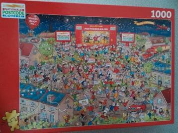 Postcodeloterij puzzel 1000 stukjes compleet  beschikbaar voor biedingen