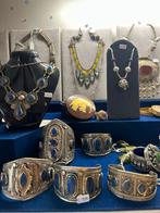 Nepalese Armbanden met Lapis Lazuli, Sieraden, Tassen en Uiterlijk, Armbanden, Overige materialen, Nieuwestad 29, Blauw, Nieuw