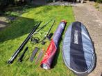 Surfset Tabou Rocket MTE 135L met Gaastra 7.2m2, Ophalen, 7 m² of meer, Met draagtas, Minder dan 250 cm