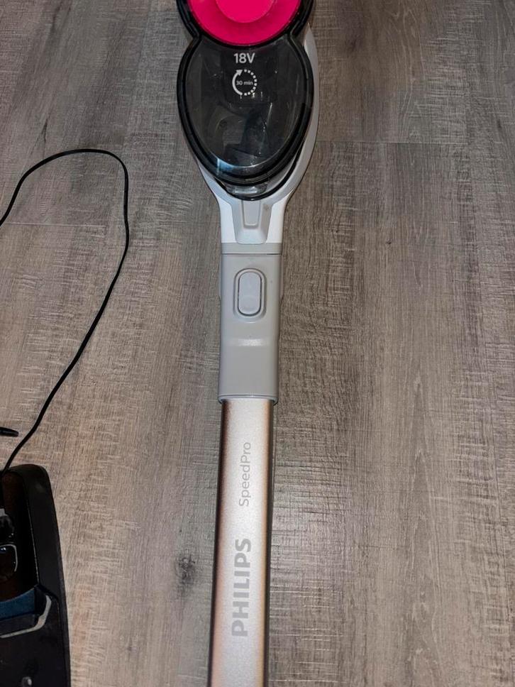 Philips steelstofzuiger speed pro FC6722 S/N 2043, Witgoed en Apparatuur, Stofzuigers, Gebruikt, Stofzuiger, Reservoir, Ophalen