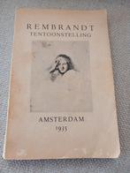 rembrandt tentoonstelling amsterdam 1935, Ophalen of Verzenden, Gelezen