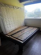 Tweepersoonsbed inclusief matras, Huis en Inrichting, Slaapkamer | Bedden, Ophalen, Gebruikt, Tweepersoons, 140 cm