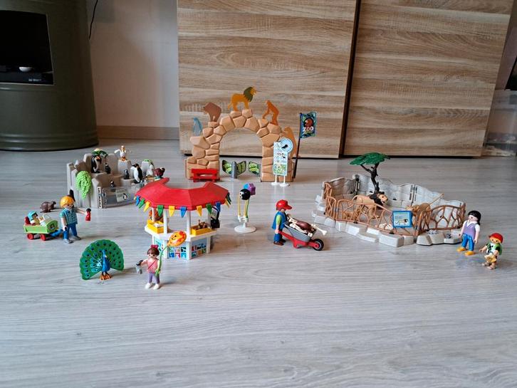 Playmobil dierentuin - complete set, Kinderen en Baby's, Speelgoed | Playmobil, Zo goed als nieuw, Ophalen