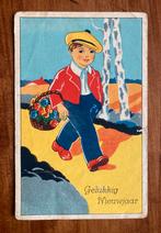 Brabantia Kinder Nieuwjaarskaart 1942, Ophalen of Verzenden, 1940 tot 1960, Gelopen, Kinderen