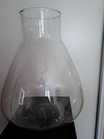 Grote glazen Vaas., Overige kleuren, Ophalen of Verzenden, Minder dan 50 cm, Glas