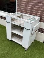 Gratis rijdende buitenkeuken voor Green Egg, Ophalen, Gebruikt, Balkon, 60 tot 100 cm