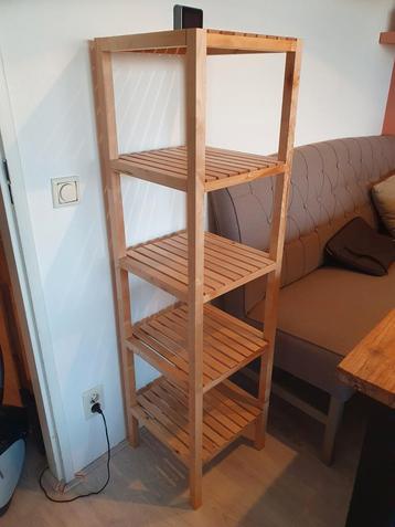 Open kast kast met plateau houten open kast met plankjes beschikbaar voor biedingen