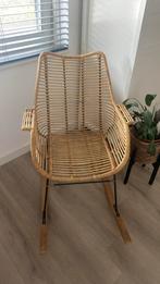 Kidsdepot schommelstoel, Huis en Inrichting, Stoelen, Ophalen, Bruin, Riet of Rotan, Zo goed als nieuw
