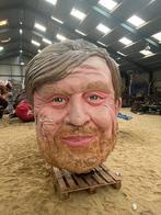 Carnavalskop van Koning Willem Alexander, Ophalen, Gebruikt
