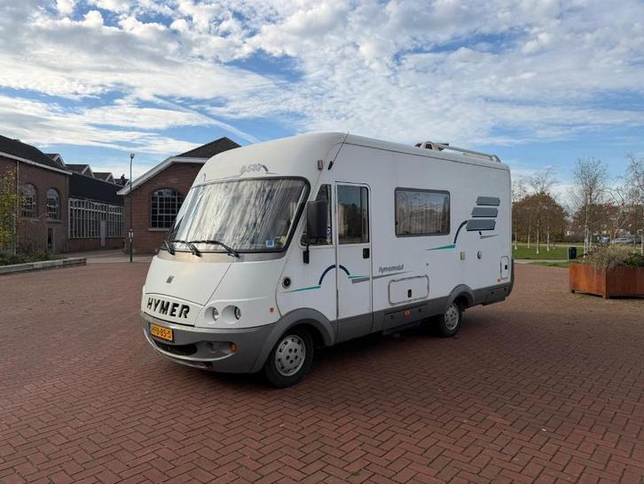 Hymer B544 zeer netjes,2e eigenaar! 2.5 TDI!, Caravans en Kamperen, Campers, Bedrijf, tot en met 6, Integraal, Hymer, Fiat, Diesel