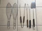 Barbecue gereedschap: nieuwe visklemmen z g a nieuwe vorken,, Ophalen of Verzenden, Nieuw