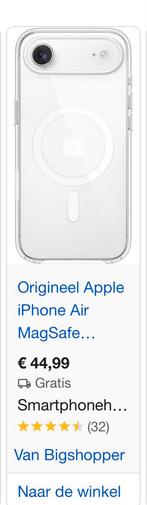 Apple iPhone Air Transparante MagSafe Hoes - Frost, Ophalen of Verzenden, Nieuw, IPhone 11, Hoesje of Tasje