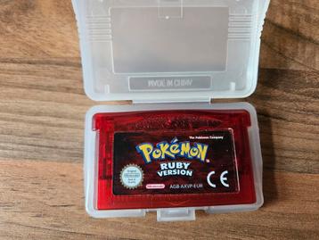 Pokemon Ruby Gameboy Advance GBA beschikbaar voor biedingen