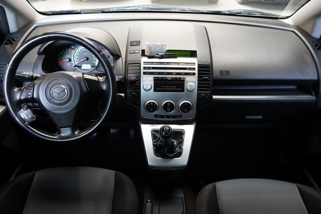 Mazda 5 2.0 Active | 7 PERS. | AIRCO | CRUISE | ELEK.RAMEN |, Auto's, Mazda, Voorwielaandrijving, Stof, Gebruikt, 7 stoelen