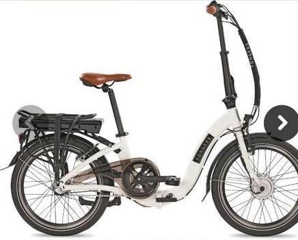 Fongers elektrische vouwfiets, Fietsen en Brommers, Fietsen | Vouwfietsen, Zo goed als nieuw, 20 inch of meer, Ophalen