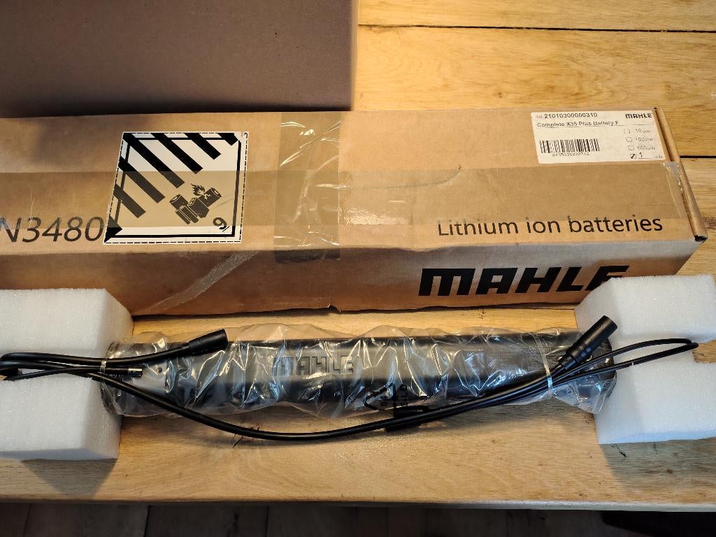 Mahle Fietsaccu X35 + Accu B1 Batterij Nieuw, Overige typen, Onbekend, Nieuw, Ophalen of Verzenden