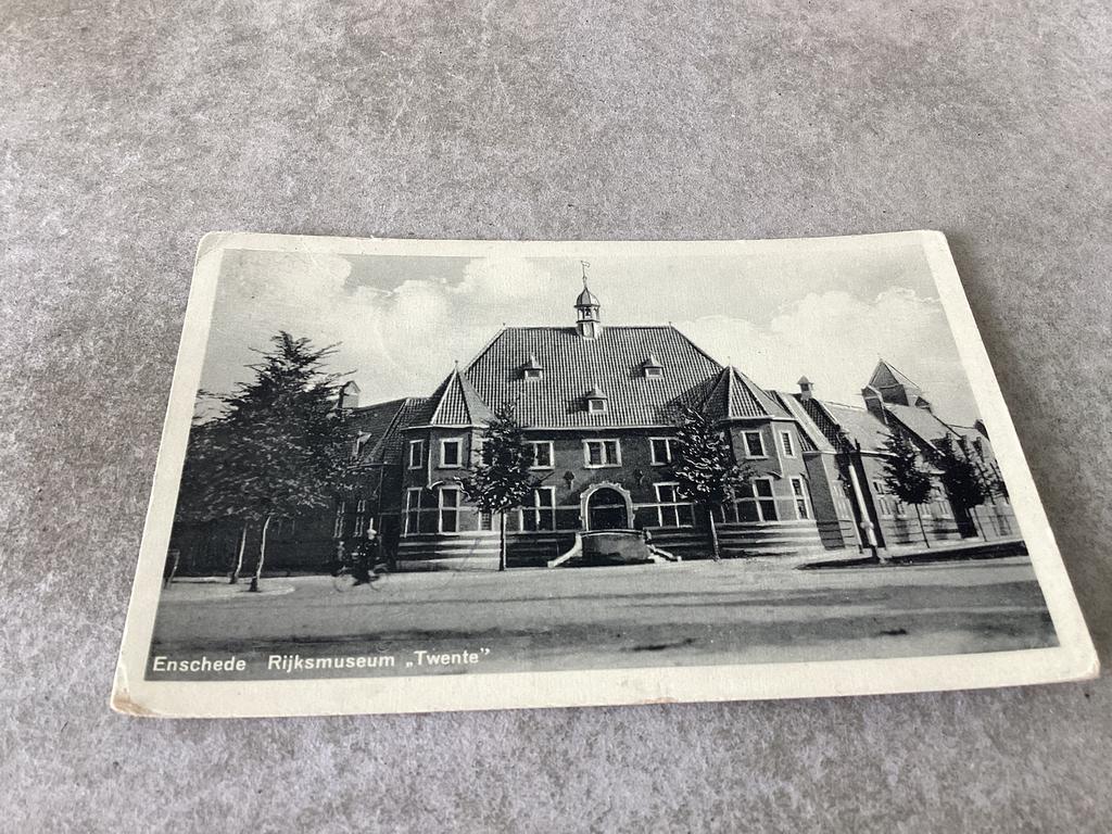 Enschede.      Rijksmuseum ,, Twente”   1936, Ophalen of Verzenden, 1920 tot 1940, Overijssel