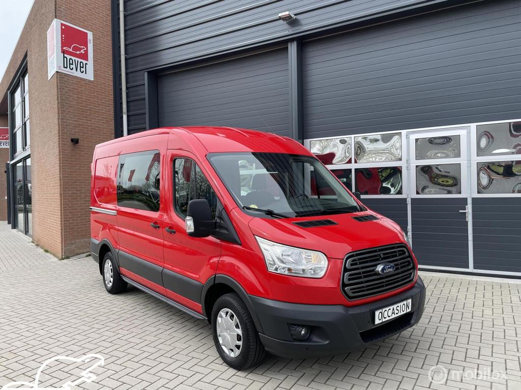 Ford Transit 310 2.0 TDCI 170PK L2H2 Trend rolstoelbus, Auto's, Euro 6, 2800 kg, Bedrijf, 2266 kg