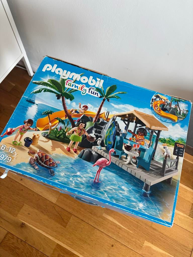 Playmobil Family Fun Vakantie-eiland, Ophalen of Verzenden, Gebruikt, Complete set