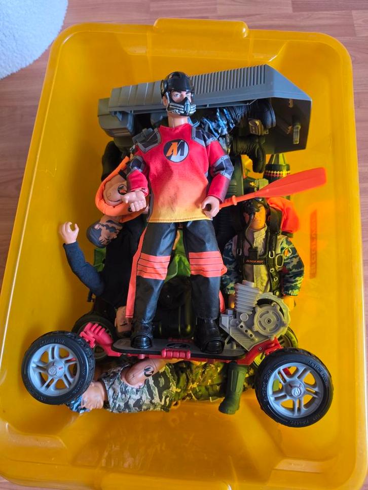 Action man, Kinderen en Baby's, Speelgoed | Actiefiguren, Gebruikt, Ophalen of Verzenden