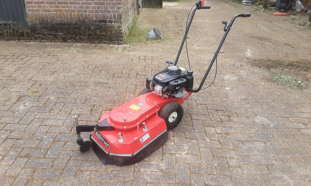 Tielburger TW50S onkruidborstelmachine, Tuin en Terras, Veegmachines, Gebruikt, Ophalen