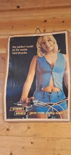 Vintage Sturmey Archer Fiets Poster -, Ophalen of Verzenden