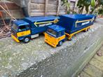 Tekno set ASG Volvo f88 en Scania 141, Hobby en Vrije tijd, Modelauto's | 1:50, Ophalen of Verzenden, Zo goed als nieuw, Bus of Vrachtwagen