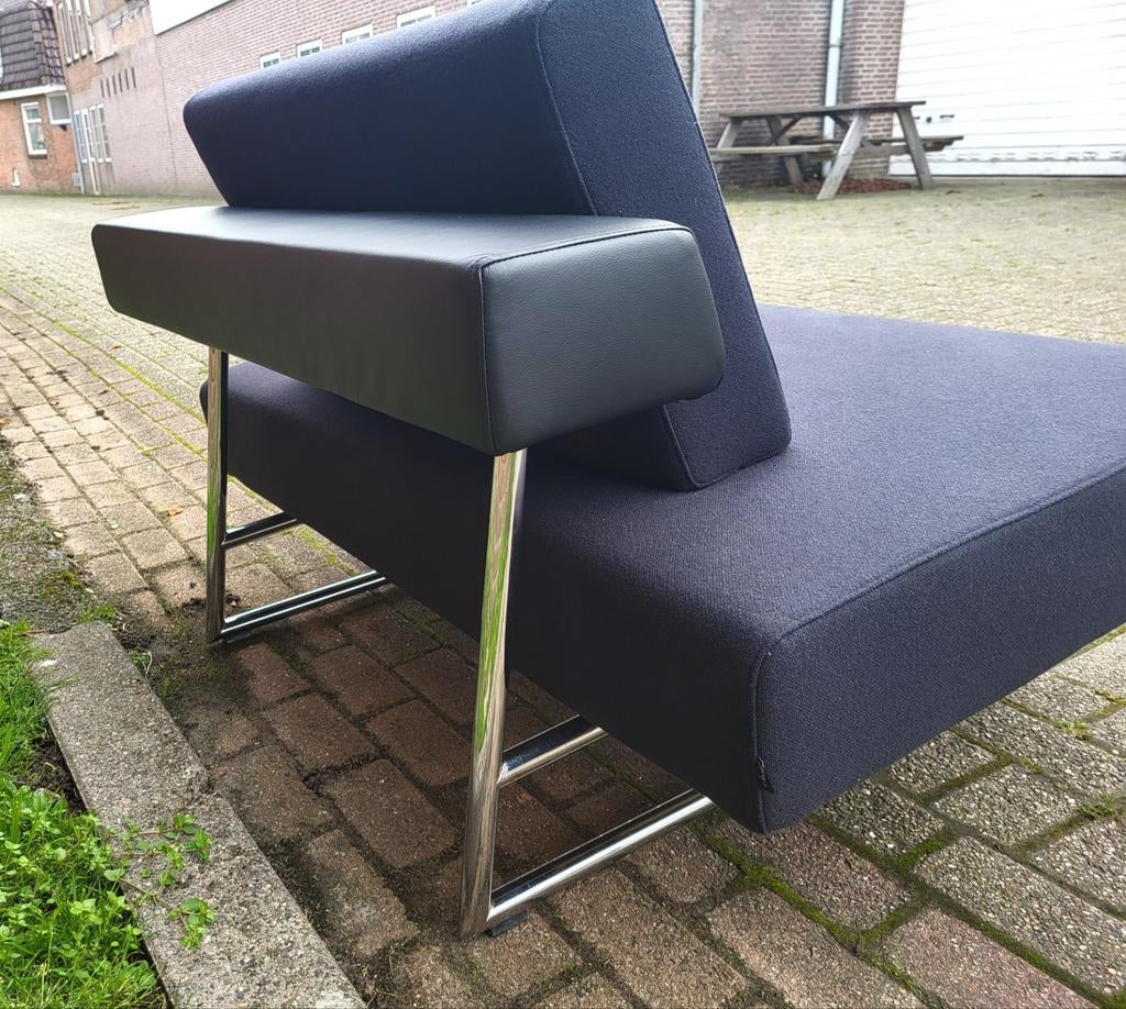 Cloak Sun | Loveseat | Zwart wol Kvadrat, Modern design Hans Daalder, Eenpersoons, 75 tot 100 cm, Ophalen of Verzenden