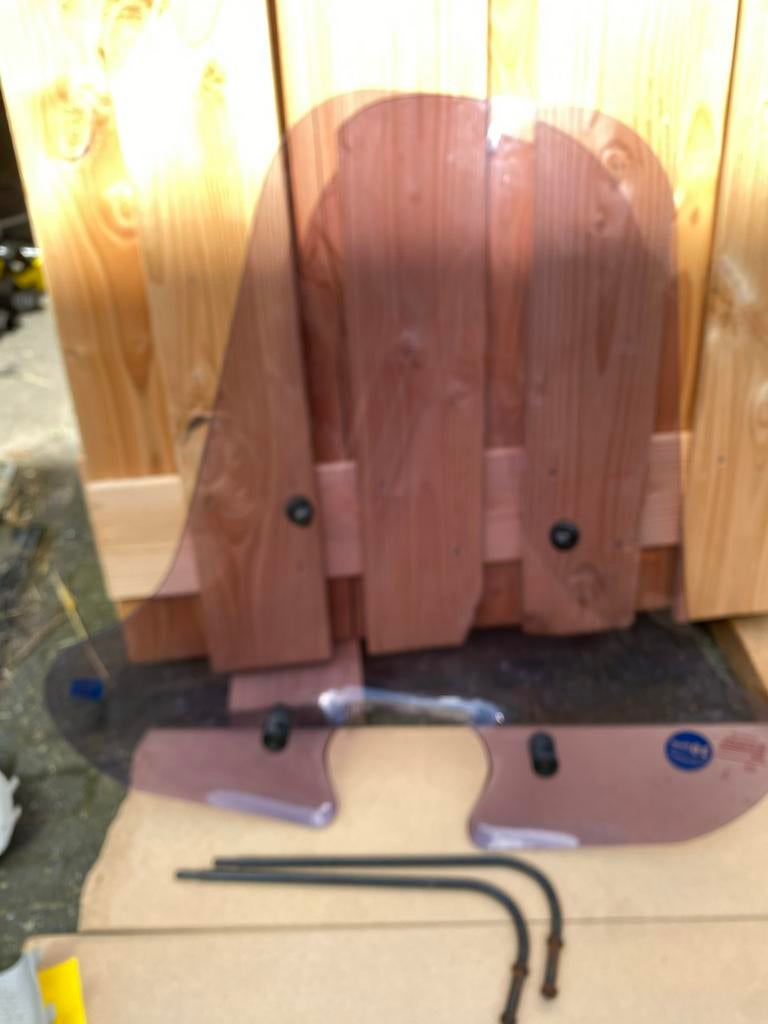 Windscherm zip met beugels, Ophalen, Gebruikt, Overige typen, Piaggio