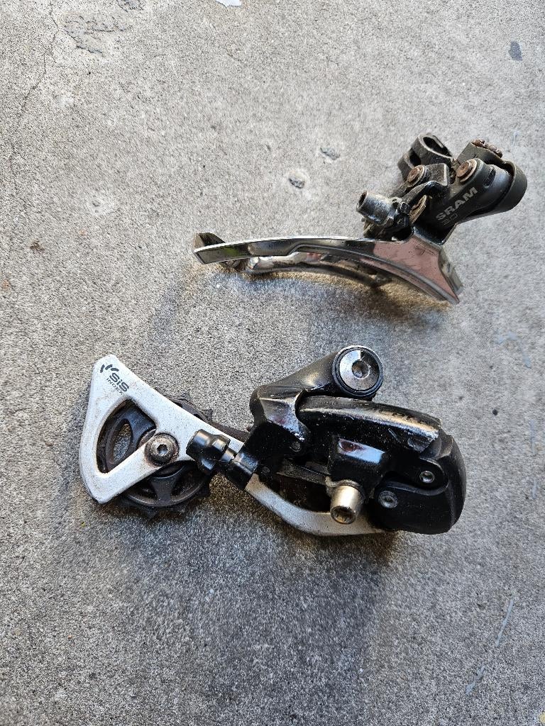 Set voor en achterderailleur, Fietsen en Brommers, Fietsonderdelen, Ophalen of Verzenden, Derailleur of Ketting