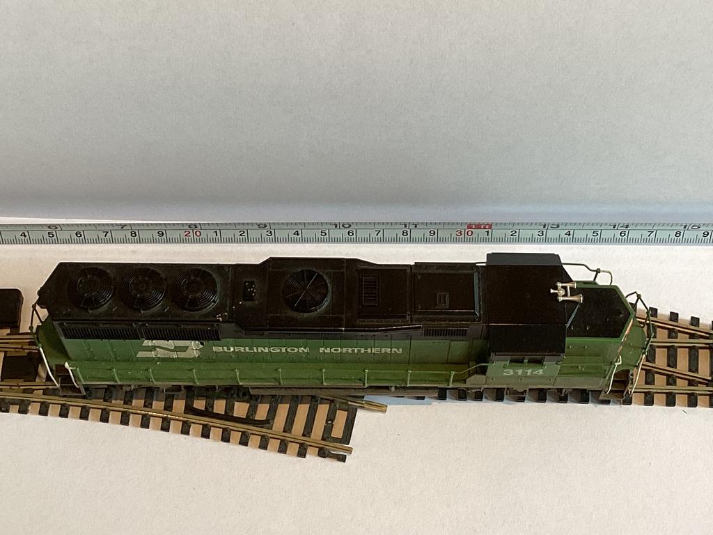 Athearn Burlington Northern 3114 locomotief H0, Hobby en Vrije tijd, Modeltreinen | H0, Overige merken, Ophalen of Verzenden, Zo goed als nieuw